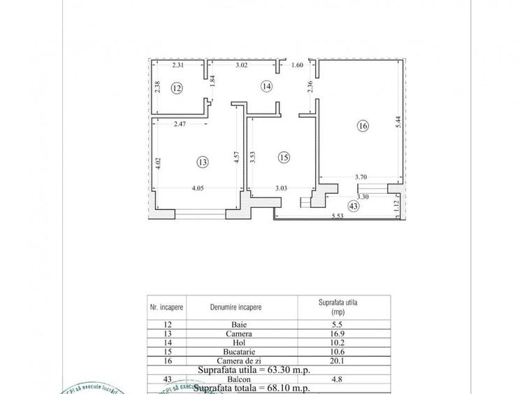 Apartament 2 camere BOREAL cu incalzire in pardoseala si loc de parcare inclus - 5