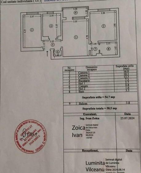 Apartament 3 camere, Tomis 2 – renovat, mobilat, utilat, 59 mp, etaj 3/4. - 32