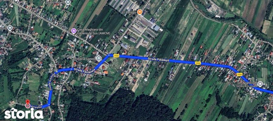 De vanzare teren intravilan 8,000 mp Garlenii de Sus / Bacau - 1