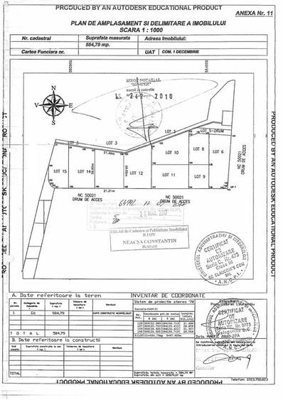 584 mp | Teren liber | Ideal locuinta | Zona pazita - 5