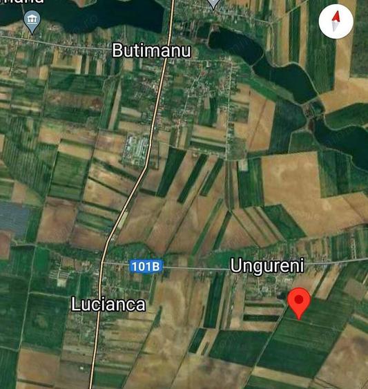 Vanzare 2500 mp, sau 5000 mp, sau 7500 mp teren in Butimanu apropierea Bucuresti pret negociabil - 2