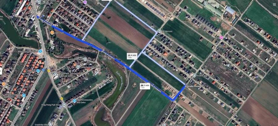 Teren Intravilan Primaverii - Comuna Berceni | curent si gaz | #EG13E - 4