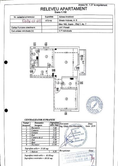 Apartament 2 camere - langa Sala Sporturilor - zona linistita