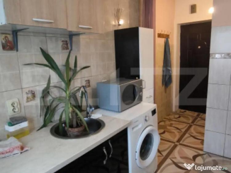 Garsoniera de inchiriat, 25mp, etaj 1, zona Burdujeni Gara. - 6