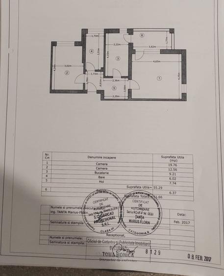 Apartament cu 2 camere decomandat în Apărătorii Patriei
