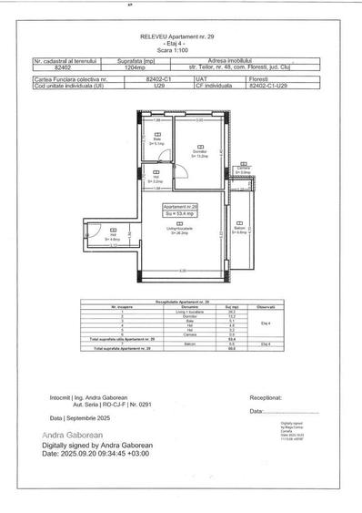 Ap 29 Teilor Residence - 2 camere FINISAT - 14