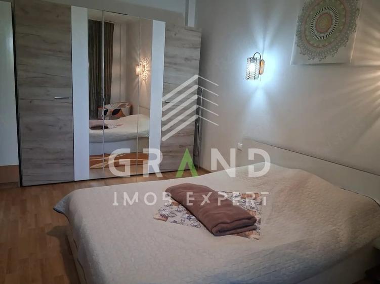 Apartament cu 2 camere semidecomandat, mobilat în Borhanci