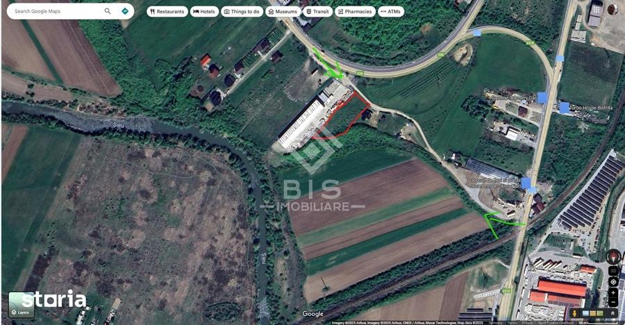 Teren de 2500 mp, în Șieu