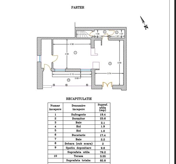 Apartament Baicului,  Pantelimon - centrala proprie - 18