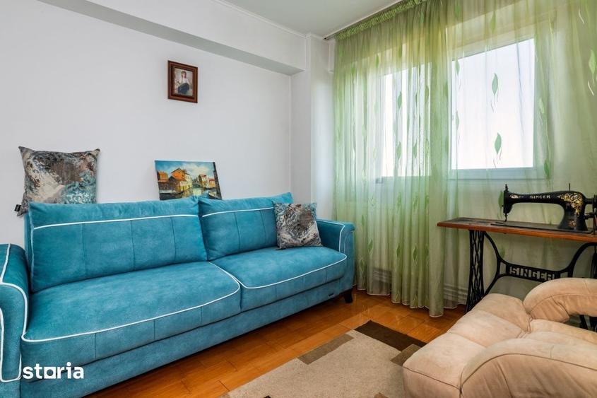 Apartament cu 3 camere decomandat, mobilat în Calea București