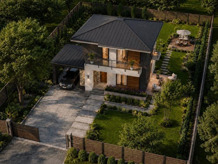 Casă cu 4 camere în Săftica