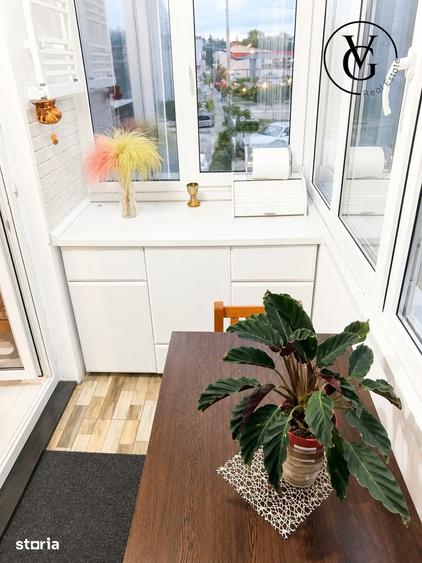Apartament cu 2 camere semidecomandat în Nord