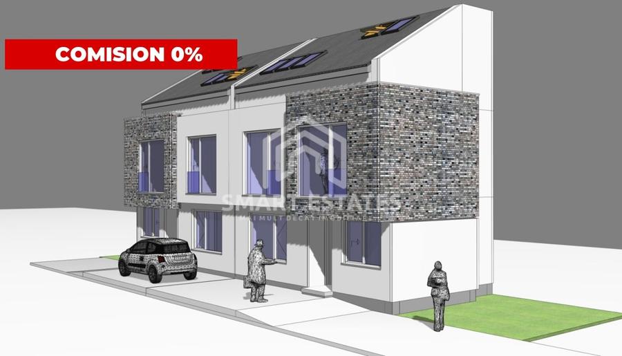 Duplex cu 4 camere cu Canalizare în Metalurgiei