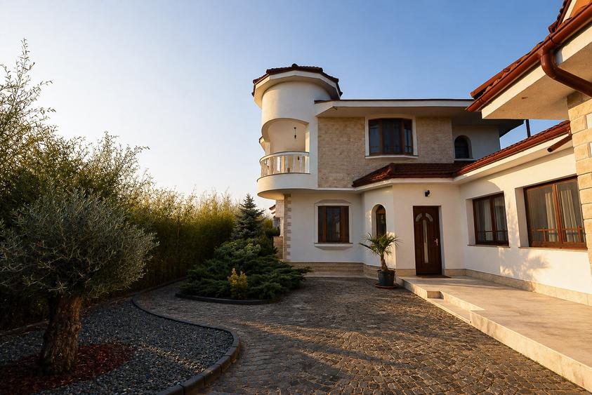 Casă individuală cu 6 camere cu Teren 2800 Mp în Snagov