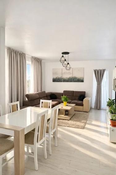 Apartament cu 2 camere semidecomandat, mobilat în Apahida — fotografia 1