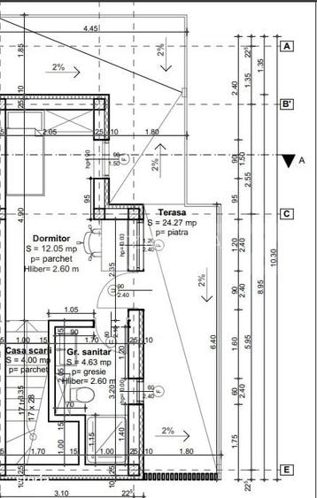 Casa 120 mp, teren 125 mp, zona Borhanci