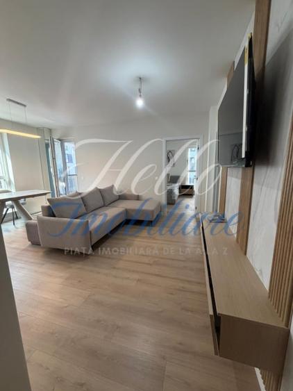 Apartament cu 2 camere semidecomandat, mobilat în Florești
