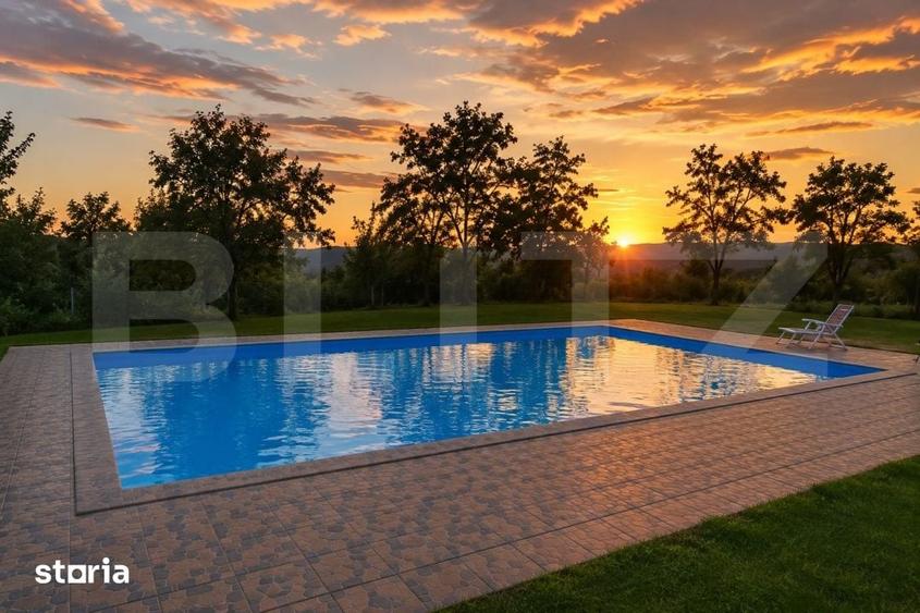 Casă cu 4 camere cu Teren 6000 Mp în Central