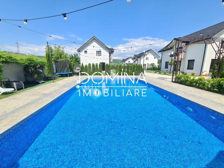 Casă individuală cu 4 camere cu Piscina în Șișești