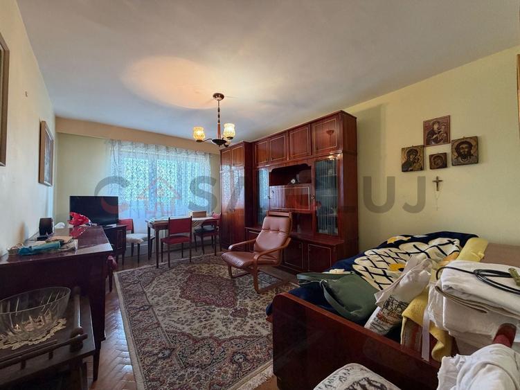 Apartament cu 3 camere decomandat, mobilat în Mănăștur