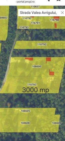 Teren de 3000 mp, în Exterior Vest