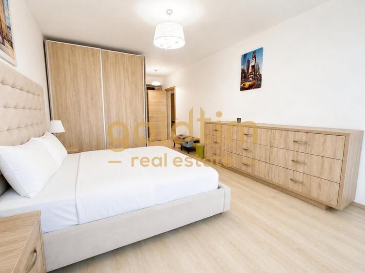 Apartament cu 3 camere semidecomandat, mobilat în Pipera