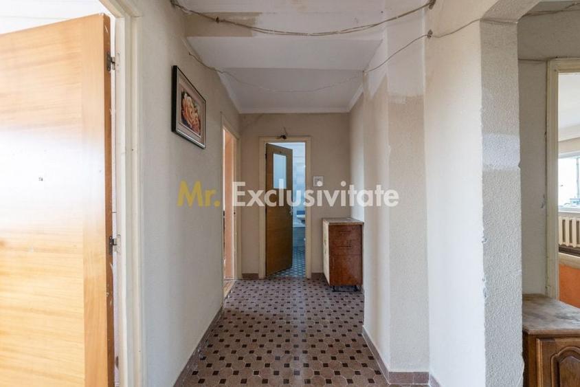 Apartament cu 3 camere decomandat în Central