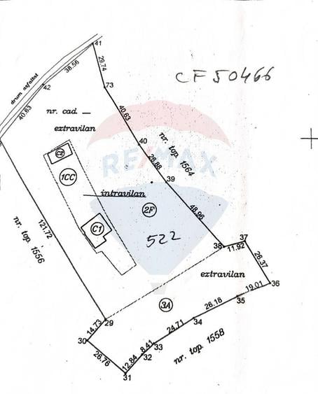 Casă cu 4 camere cu Teren 11769 Mp în Munteni