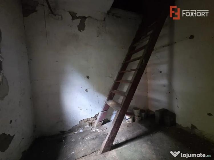 Casă cu 2 camere cu Teren 280 Mp în Central