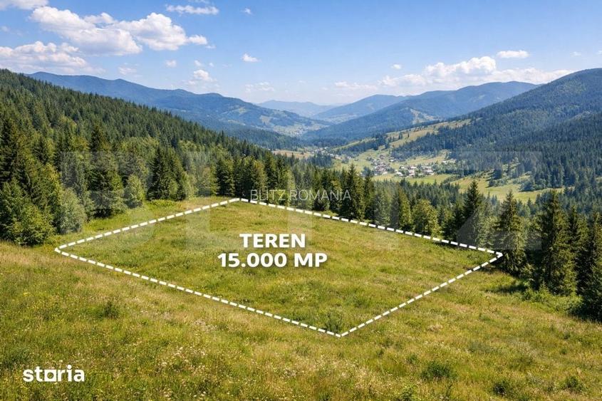 Teren extravilan de 15000 mp in loc Gura Glodului, ocazie unica de inv