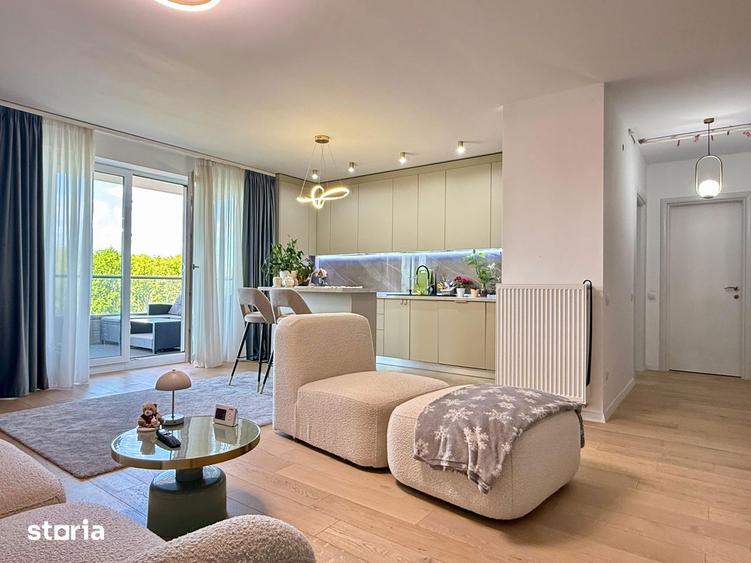 Apartament cu 2 camere, mobilat în Central