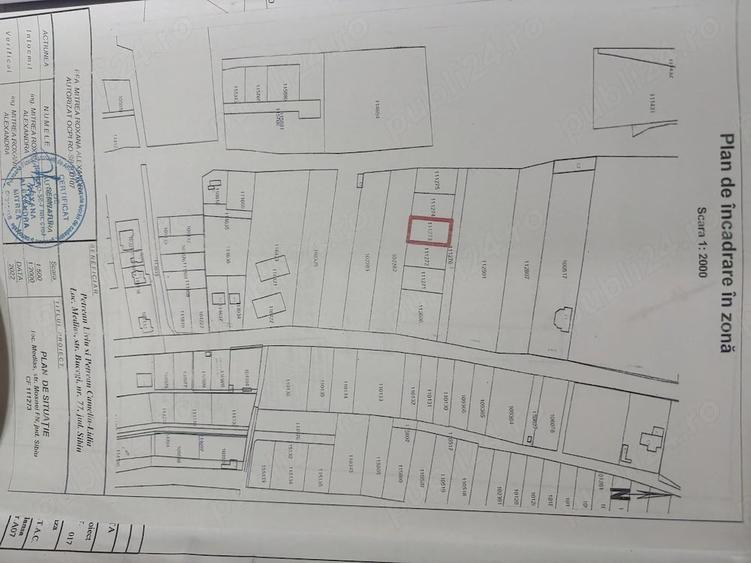 Teren de 550 mp, în Central