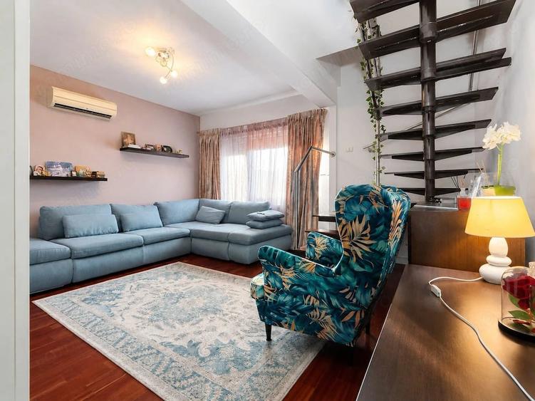 Apartament 3 camere, terasa 23,63 mp, parcare complet mobilat - 11