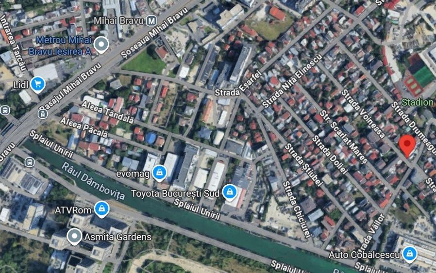 Teren Construcții intravilan de 250 mp, în Mihai Bravu