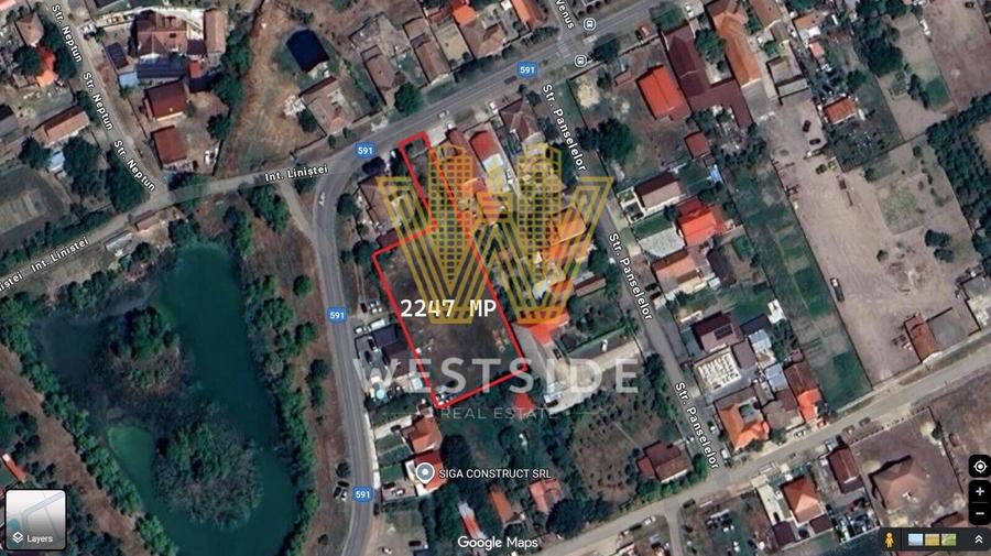 Teren Construcții intravilan de 2247 mp, în Freidorf