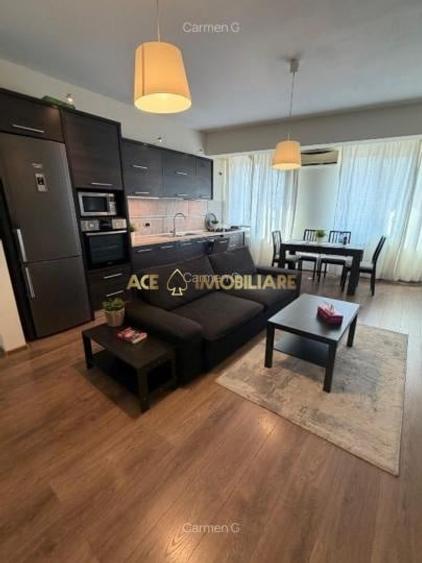 Apartament cu 2 camere semidecomandat, mobilat în Regie