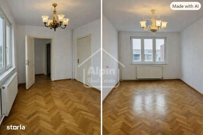 Apartament cu 3 camere în Astra