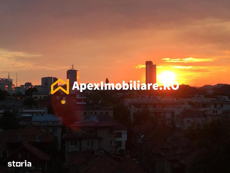 Apartament cu 2 camere semidecomandat, mobilat în Dorobanți