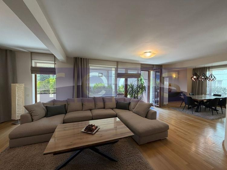 Apartament cu 4 camere semidecomandat, mobilat în Herăstrău — fotografia 3