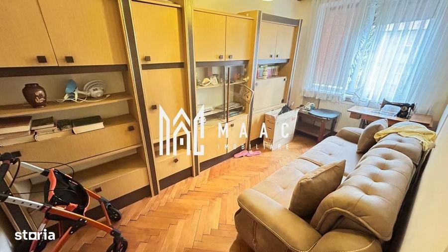 Apartament cu 3 camere semidecomandat, mobilat în Central — fotografia 3