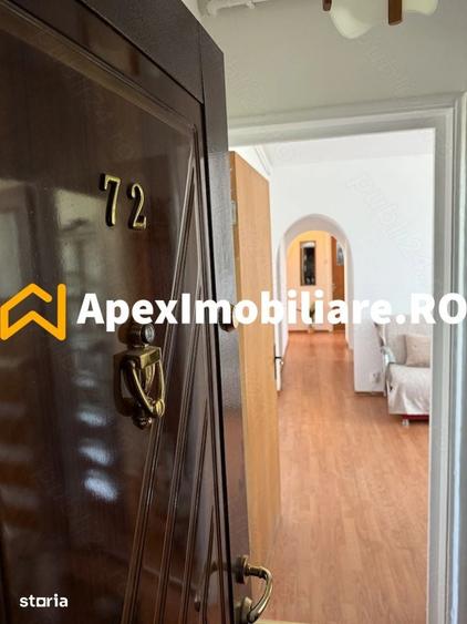 Apartament cu 3 camere semidecomandat în Militari