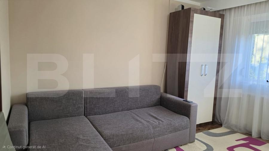 Apartament cu 3 camere decomandat, mobilat în Carpați 2
