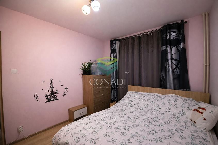 Apartament cu 2 camere semidecomandat, mobilat în Giurgiului