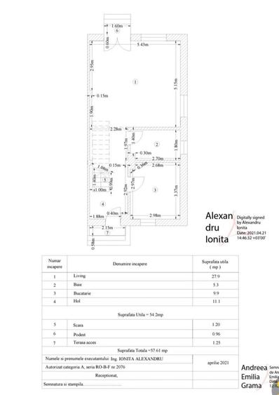 Casă cu 4 camere cu Teren 162 Mp în Central