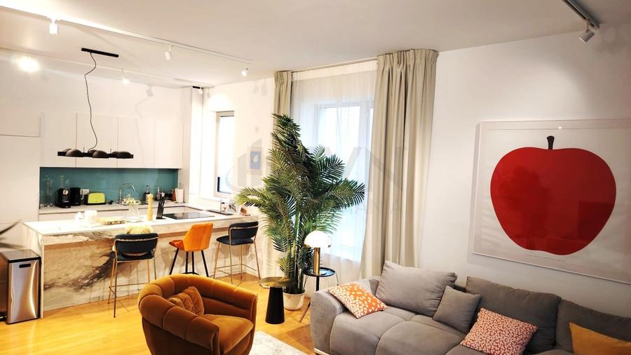 Apartament cu 3 camere decomandat, mobilat în Domenii