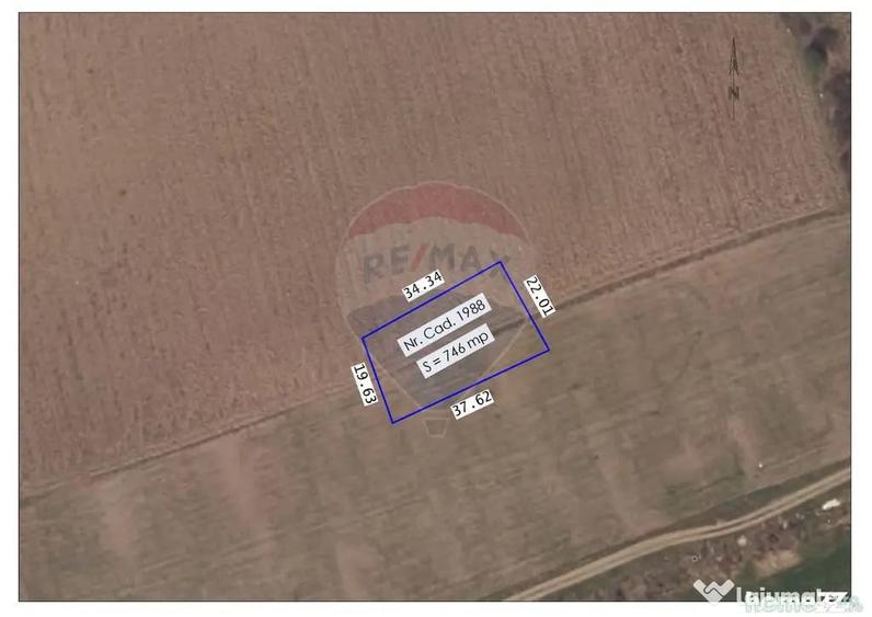 De vanzare teren intravilan 745 mp, Sanmartin - 1