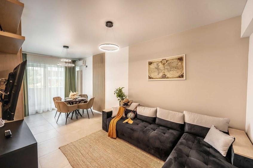 Apartament cu 2 camere semidecomandat în Nord