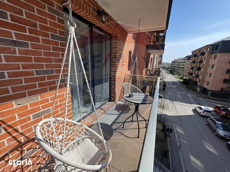 Apartament cu 2 camere, mobilat în Chinteni