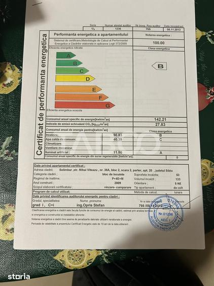 Apartament decomandat 54mp 2 camere si balcon zona Brana Selimbar - 2