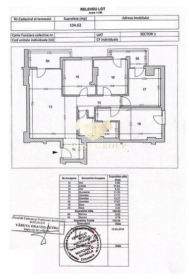 Apartament cu 4 camere decomandat, mobilat în Șoseaua Nordului